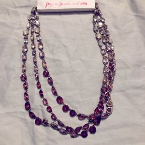 New LOFT Rhinestone Necklace